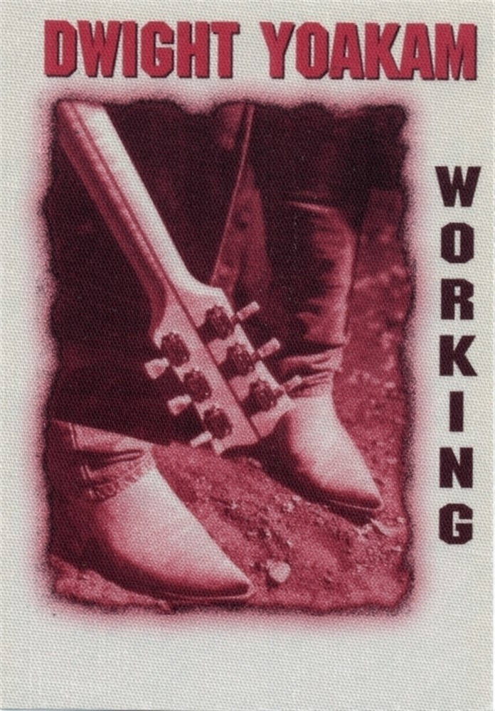 Dwight Yoakam 2000 Tomorrow’s Sounds Today concert tour Working Backstage Pass