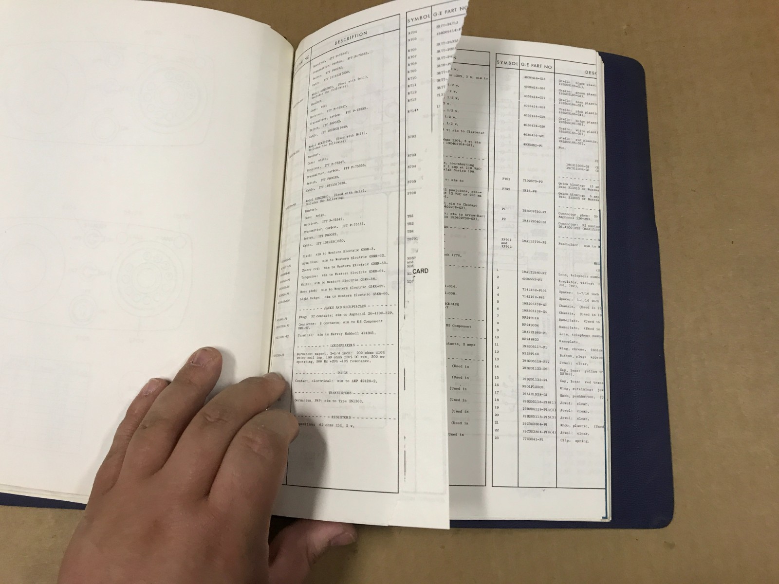 VTG General Electric Manual For Master Mobile Combinations O.B. W/ Power Supply