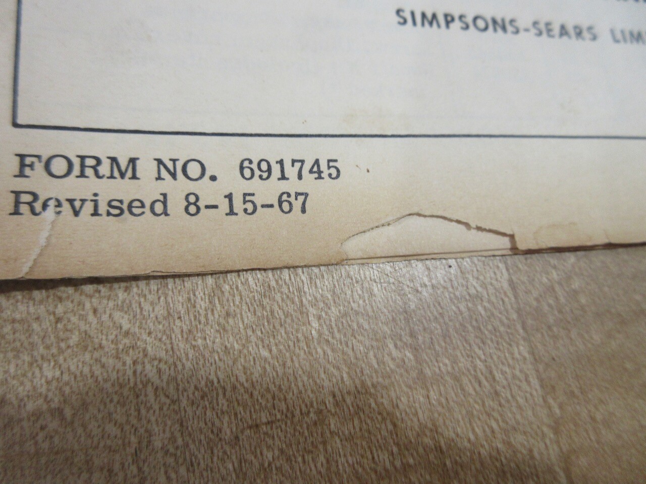 1967 Owners Part List Sears Roebuck Craftsman Engine (b)