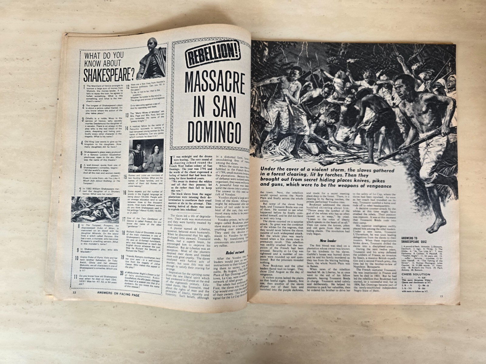 Look and Learn Magazine No. 425, 7th March 1970 IPC Magazine