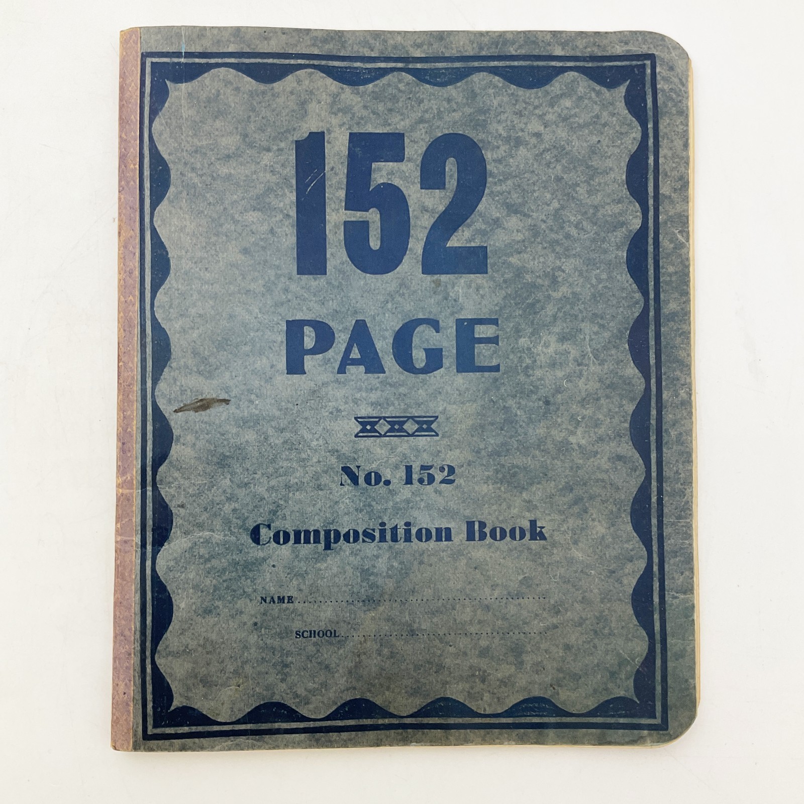 No 152 Composition Book 152 Page Lined School Notebook Writing Pad