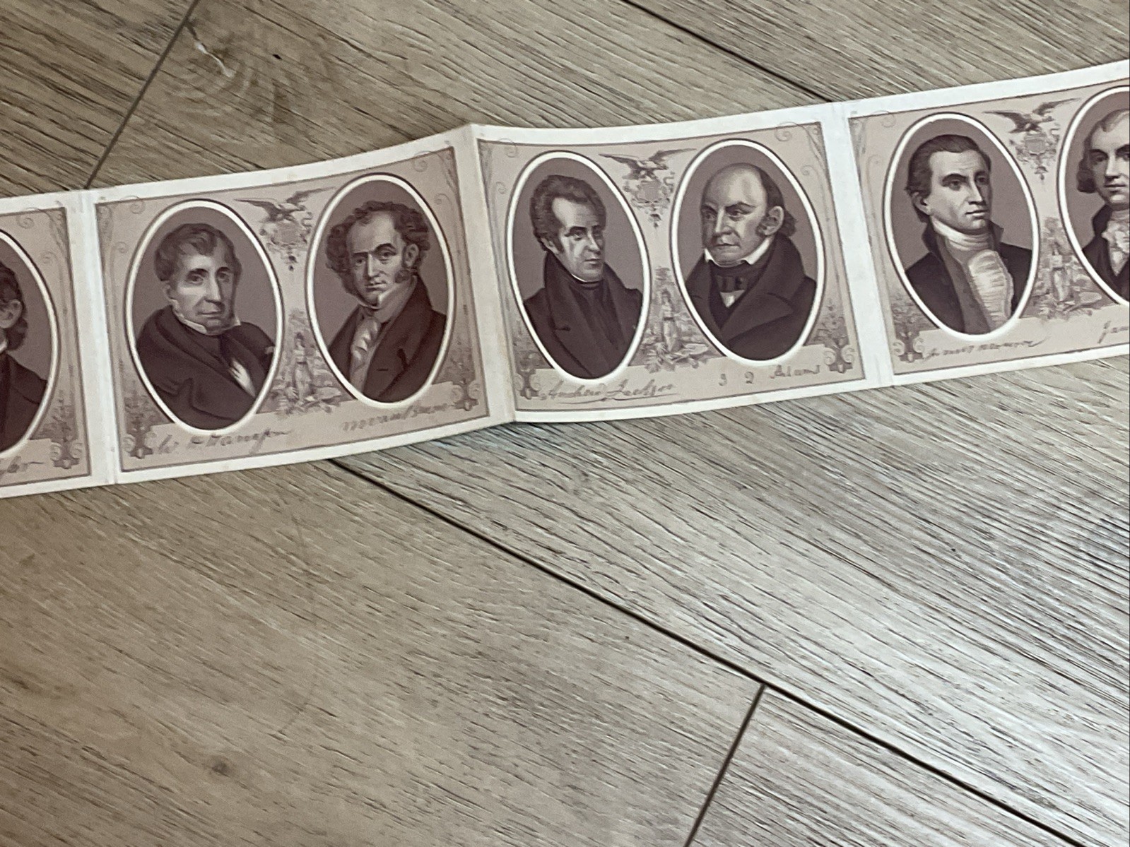 Rare 1883 Booklet 1732 to 1883 Presidents of the United States of America B50