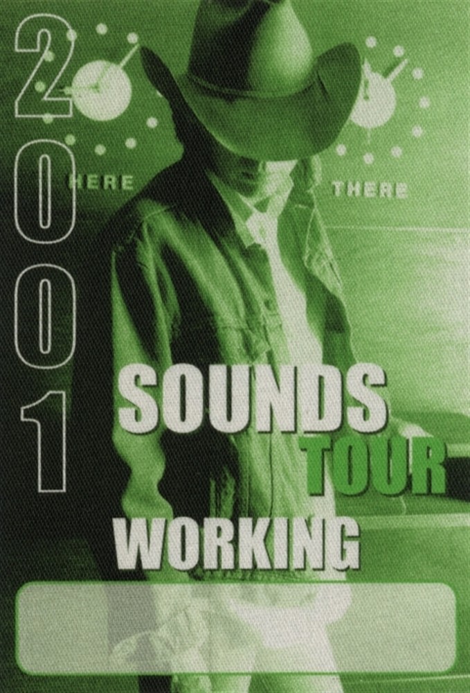 Dwight Yoakam 2001 Tomorrow’s Sounds Today concert tour Working Backstage Pass