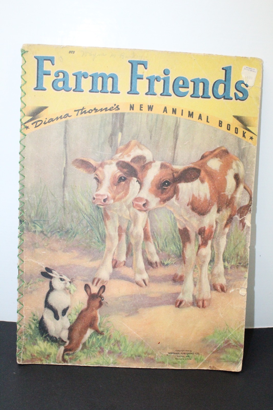 Vintage Farm Friends Large Children’s Paperback Book