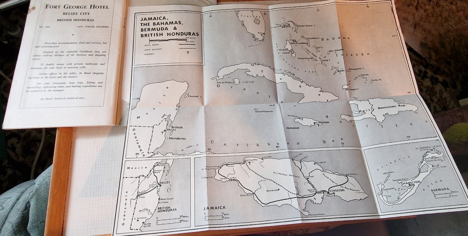 Hints to Business Men Visiting Jamaica Bahamas Bermuda & British Honduras 1965