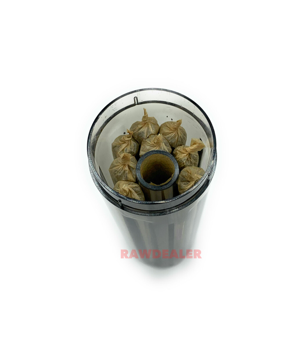 RAW organic king size cone(300PK)+cone grinder filler storage 3in 1