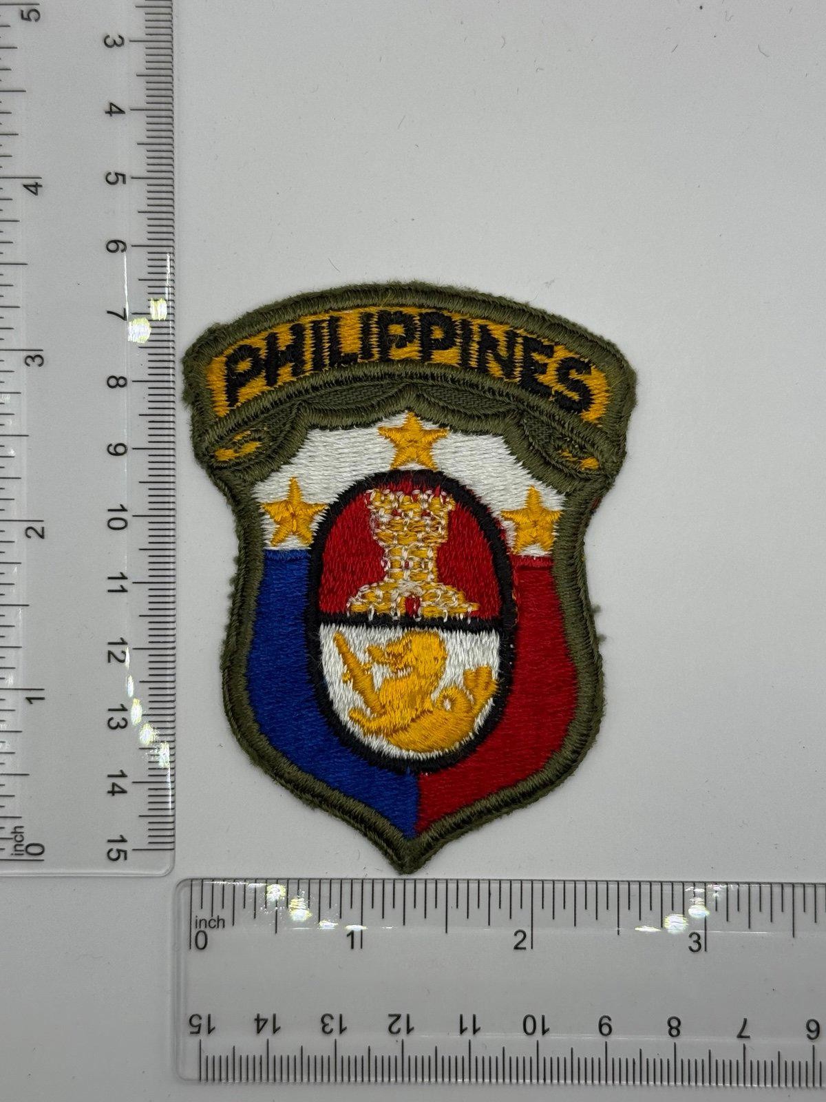 WWII Philippine Army General Staff Patch #2813
