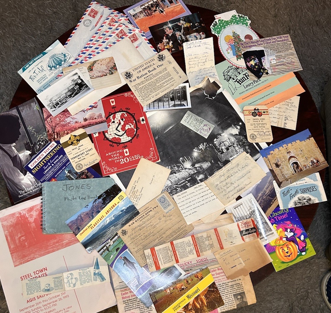 Random Lot 47 Pieces of Misc. Ephemera 1950’s and Later Mixed- Military ETC…