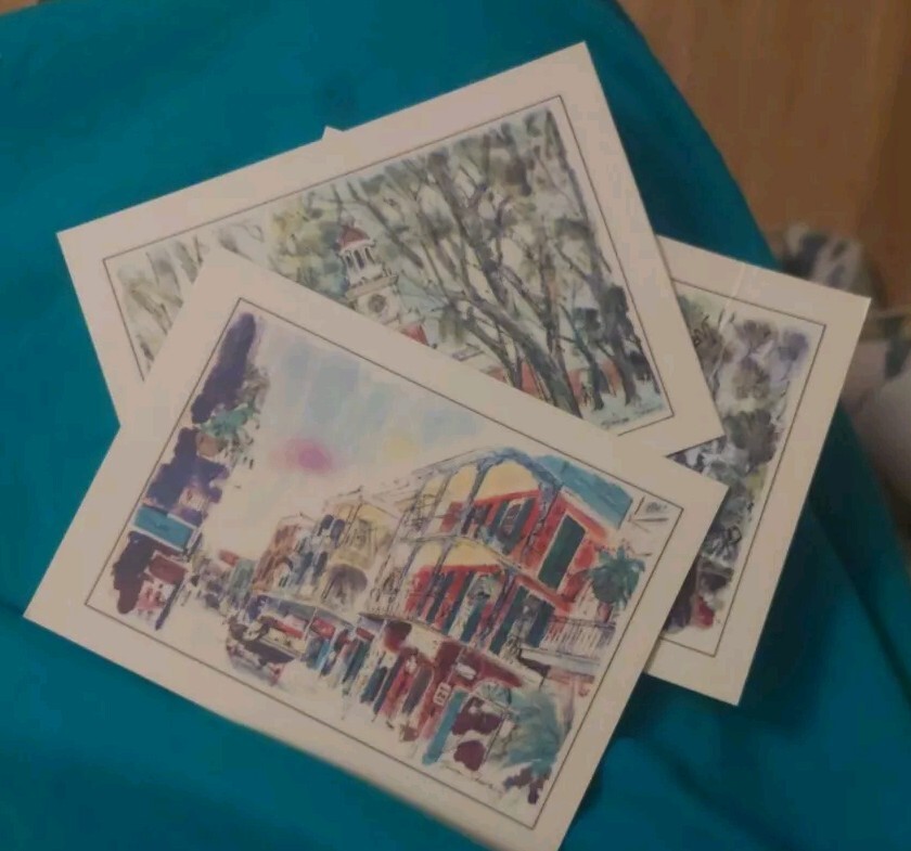 Six Vintage Tony the Tiger City Cards Prints New York City Central Park, Etc.