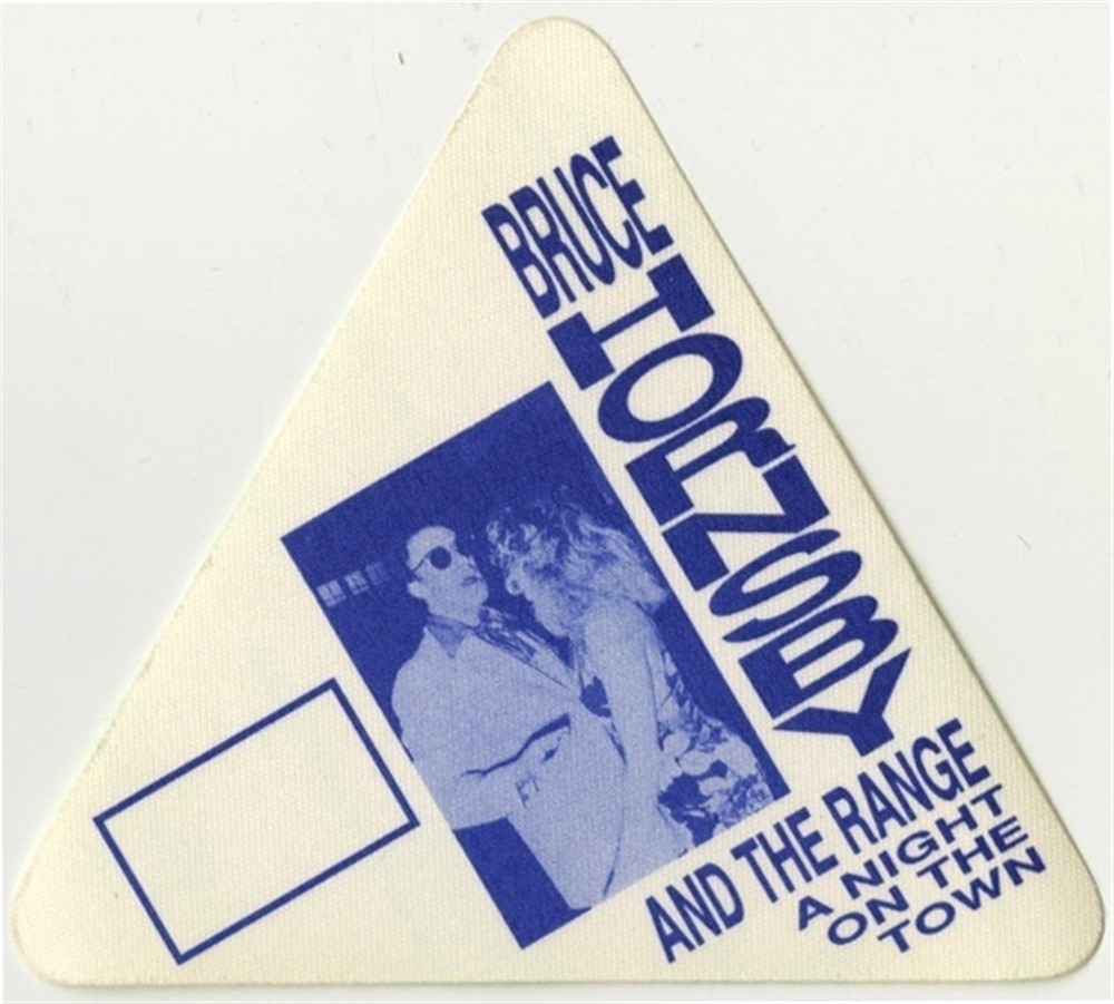 Bruce Hornsby 1990 A Night on the Town concert tour Working Crew Backstage Pass