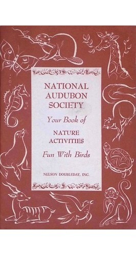 Your Book of Nature Activities Audubon 1953 Birds Guidebook Children’s