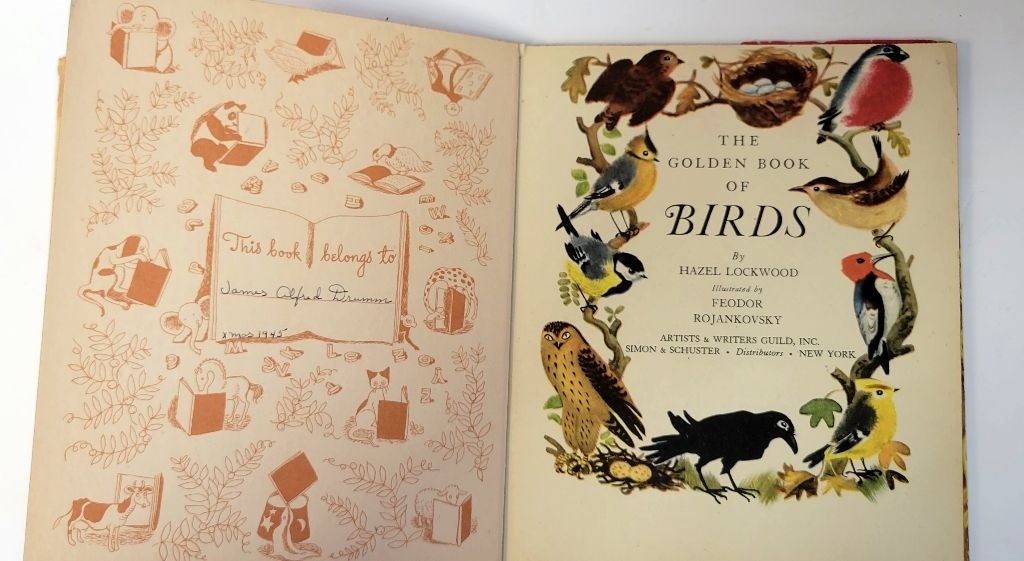 Semi-antique 1943 The Little Golden Book of Birds