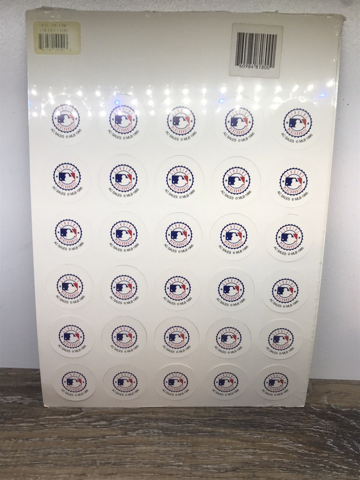1995 Major League Baseball 28 TEAM CAPS Sheet Collection Ltd Ed Sealed + AL/NL