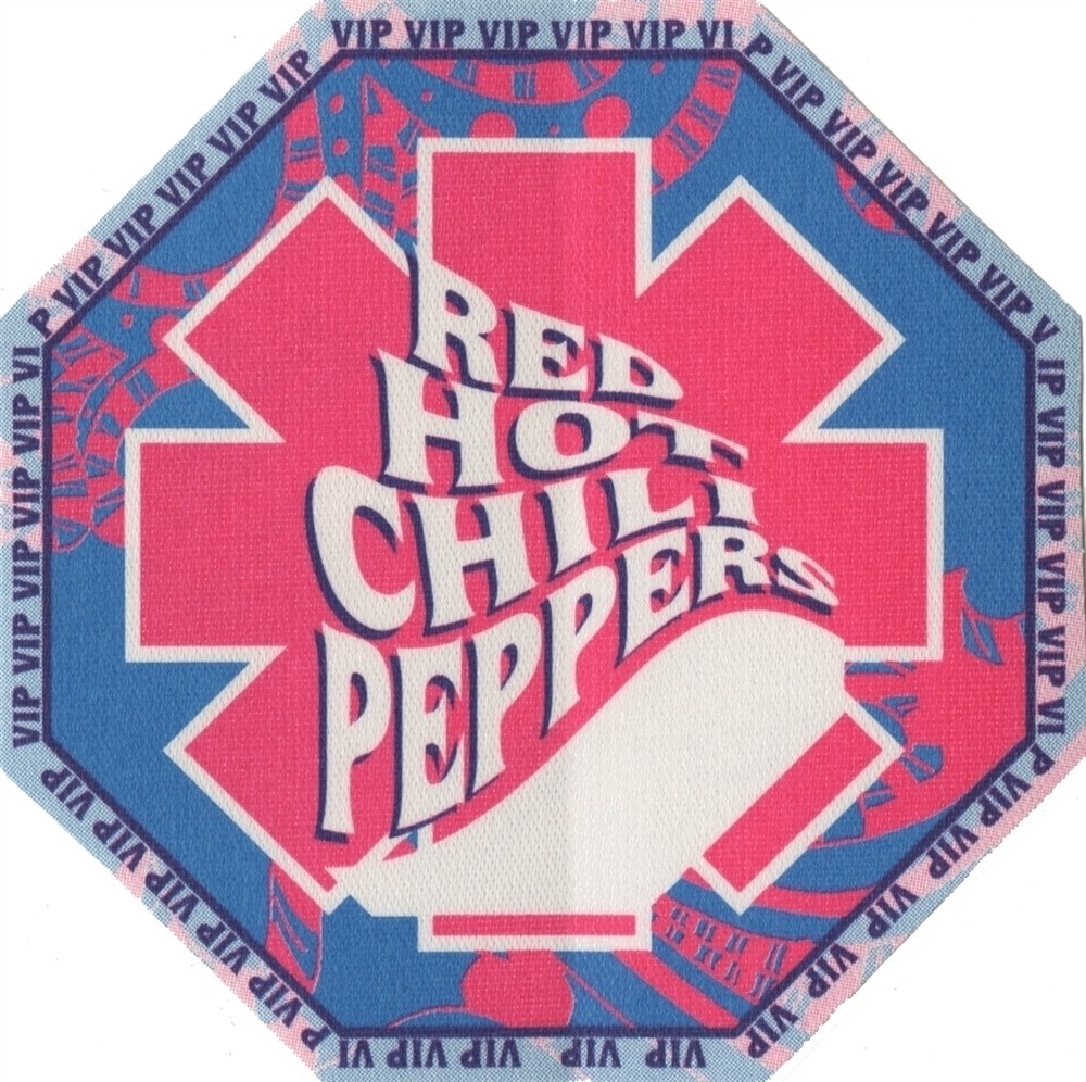 Red Hot Chili Peppers 1999 Californication concert tour Band VIP Backstage Pass