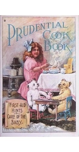 Prudential Cookbook 1910 Insurance Promo Recipes First Aid Baby Care Americana