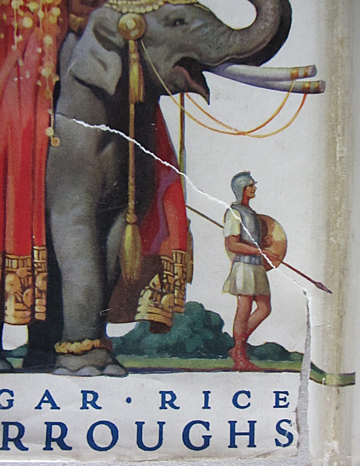 JUNGLE GIRL~EDGAR RICE BURROUGHS~ODHAMS PRESS LTD~1st PROMO EDITION~1933~UK~HCDJ