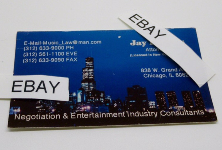 Jay B. Ross Attorney Chicago Illinois James Brown’s Lawyer Business Card