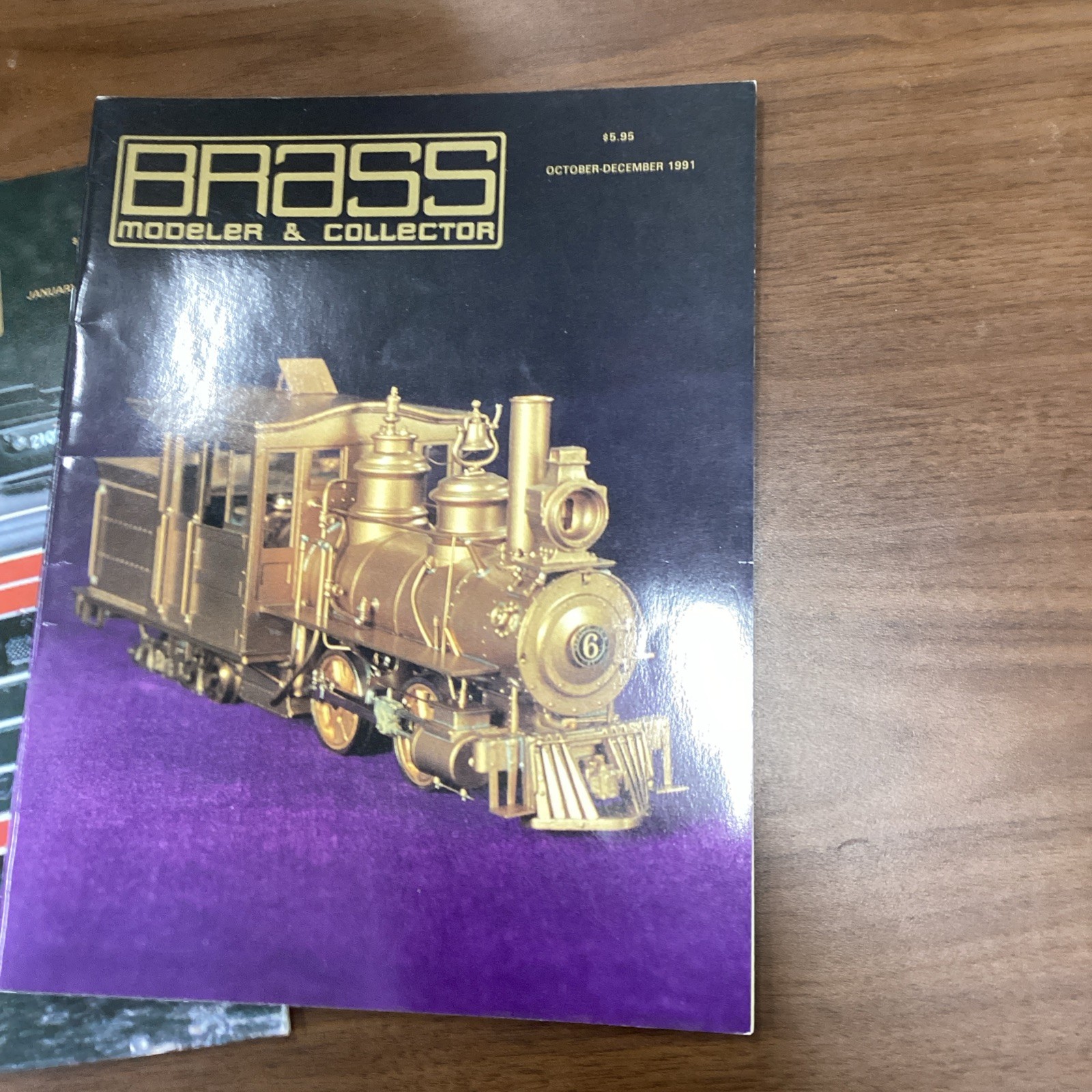 5 Issues Brass Modeler & Collector Magazine Complete 1991 & 1992 Really Nice