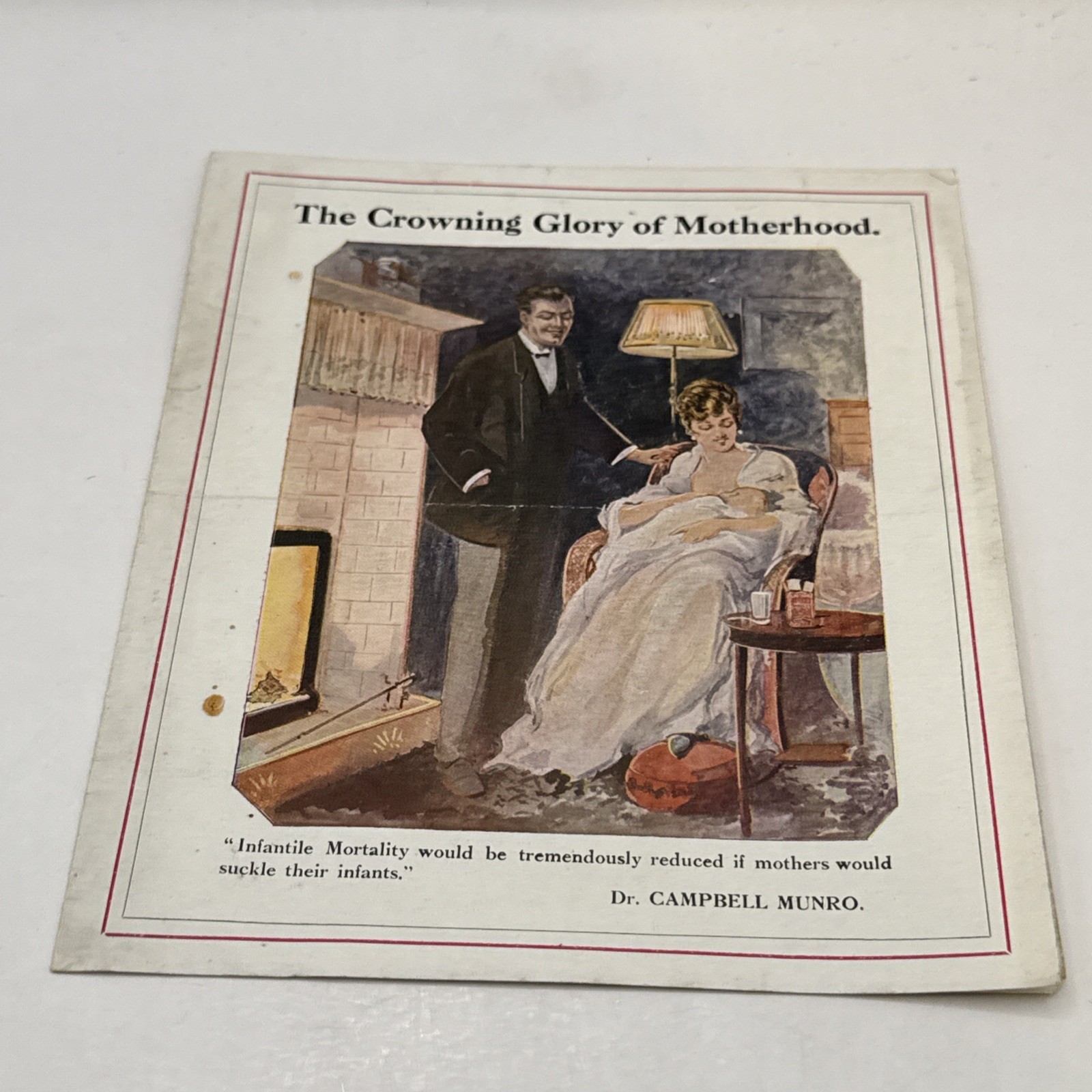 Early 1900’s LACTAGOL ADVERTISING BOOKLET FOR BREASTFEEDING MOTHERS