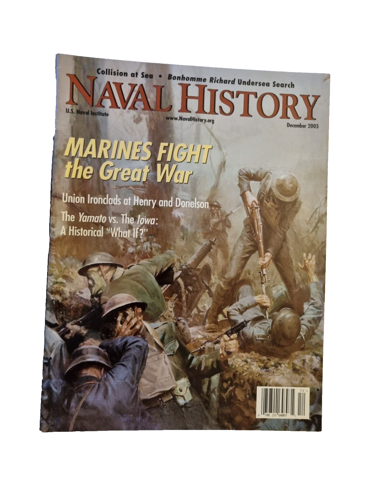 Naval History Magazine Marines Fight The Great War December 2005 Vol. 19 No.6