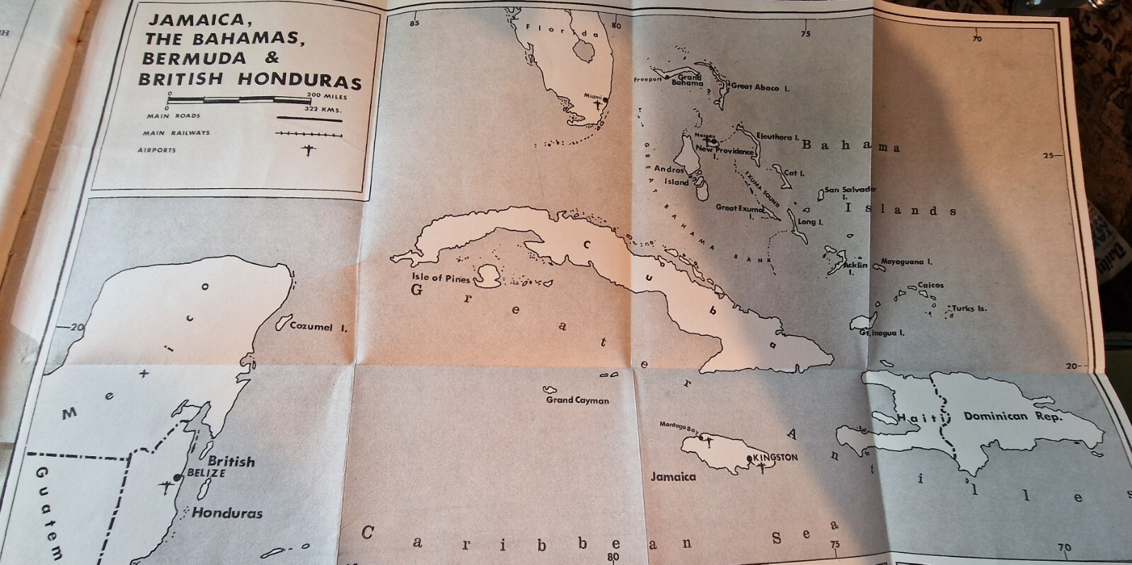 Hints to Business Men Visiting Jamaica Bahamas Bermuda & British Honduras 1965