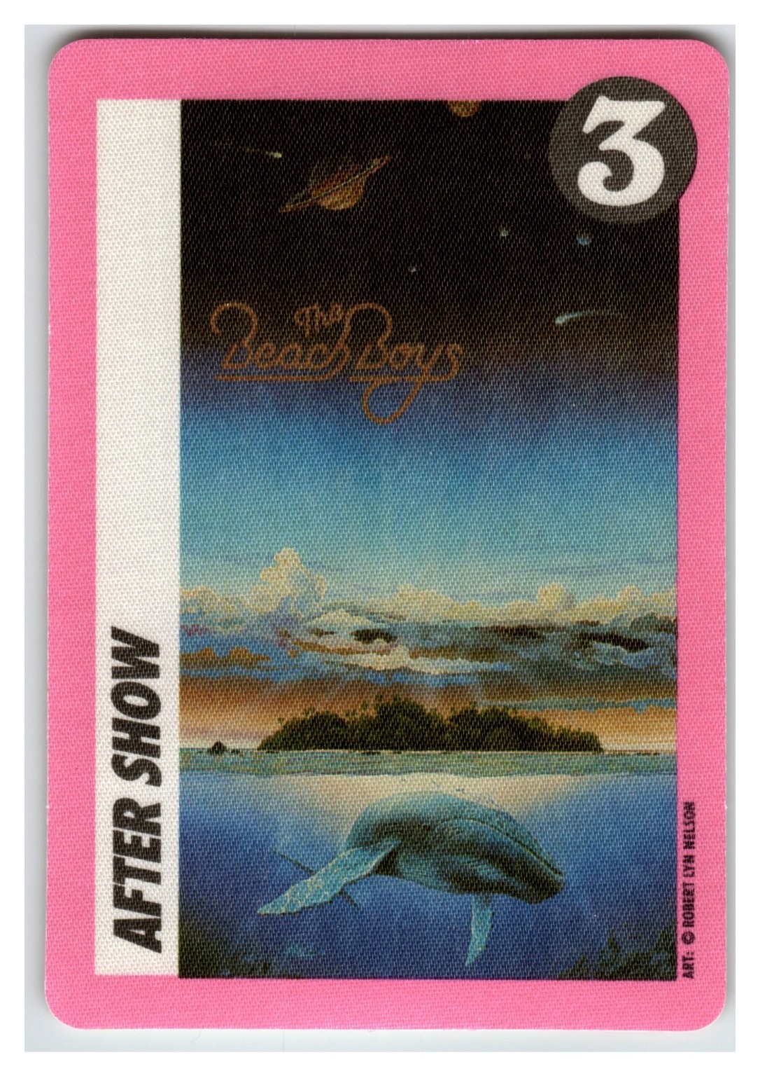The Beach Boys After Show Robert Lyn Nelson Sticker Collectible #3