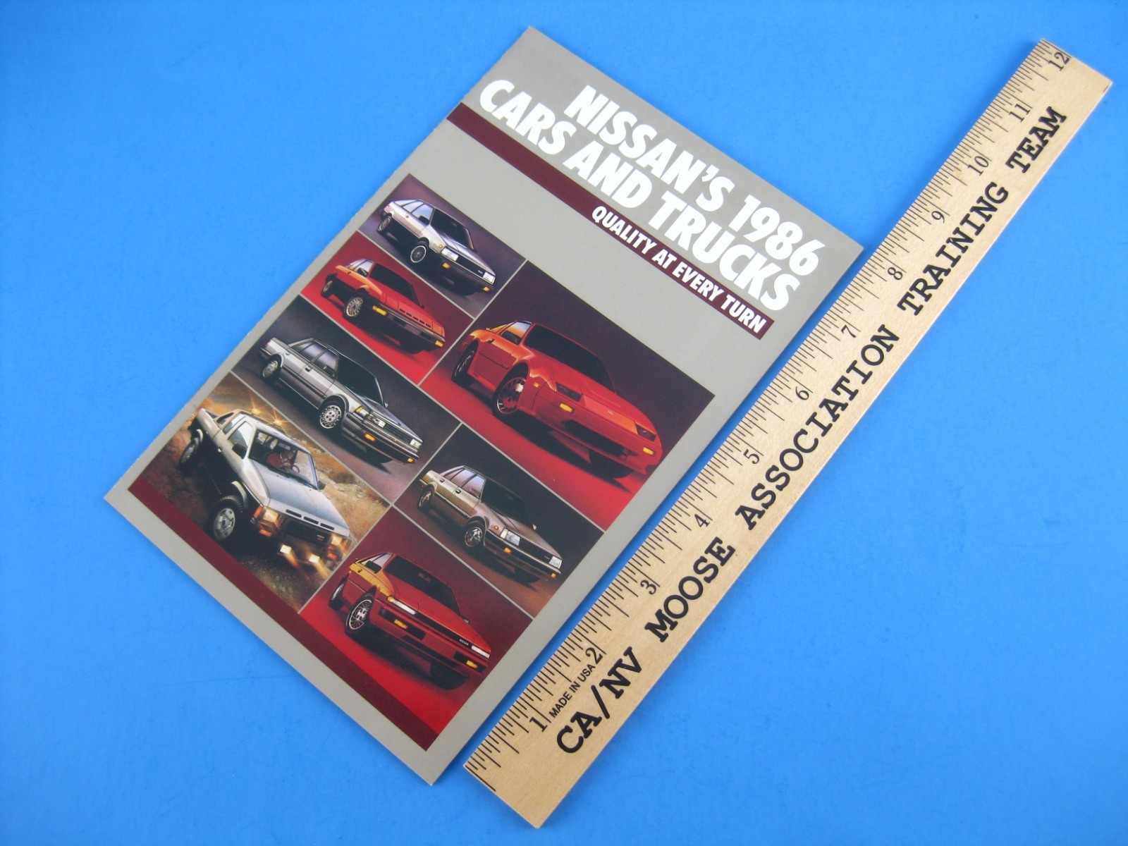 Nissan 1986 Cars And Trucks Brochure Dealer Sales Full Line 86 Pulsar NX 200 SX