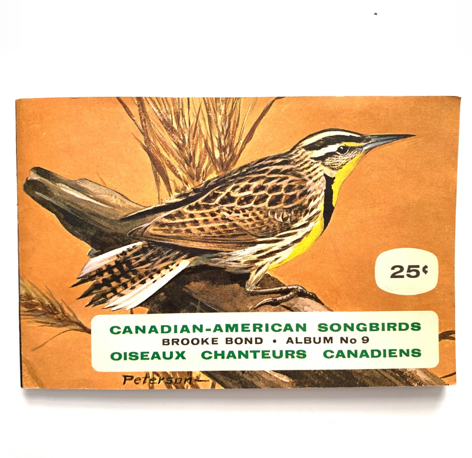 Canadian-American Songbirds Booklet Album #9, Birds, Songbirds, Brooke Bond 1966
