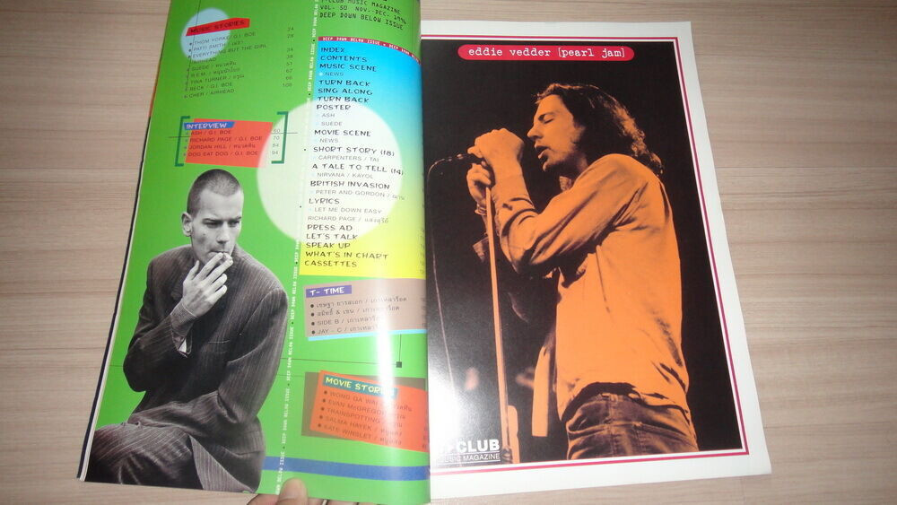 Suede THAI Magazine Radiohead Dodgy Beck REM. ASH Cher Tina Tutner Sheryl Crow