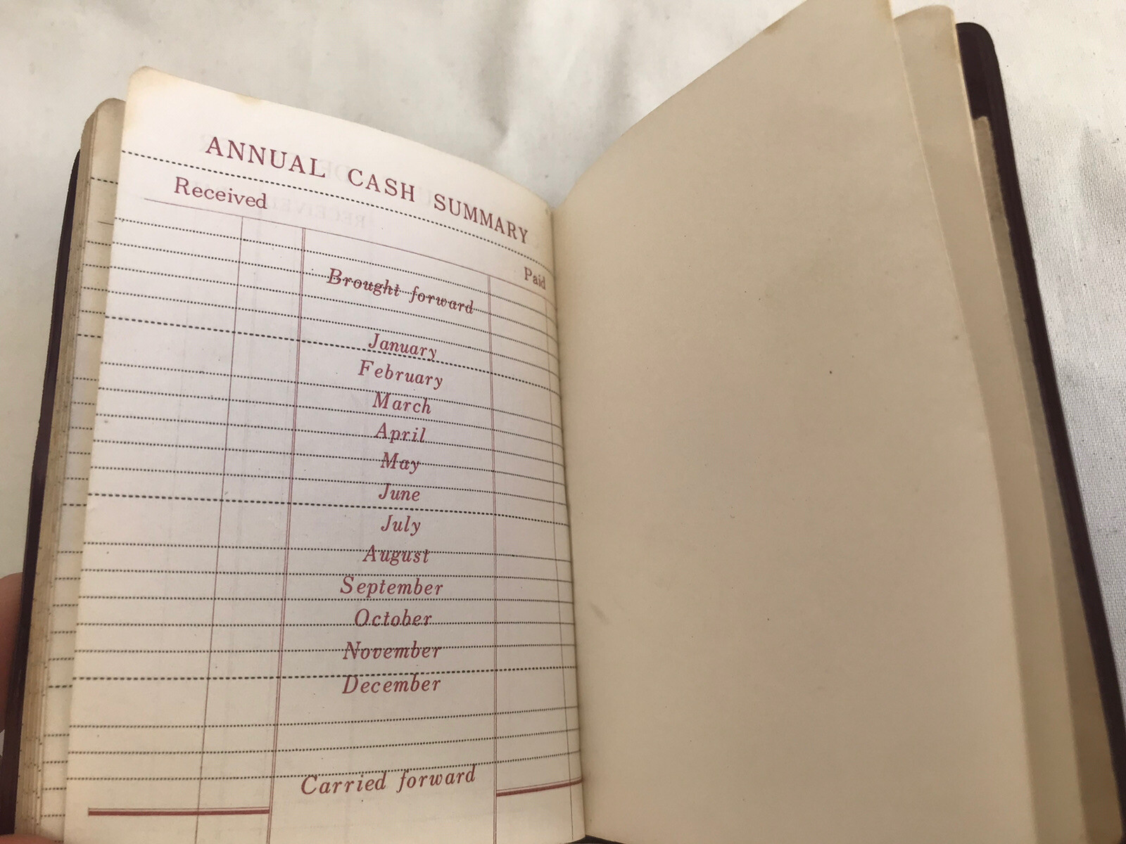 Vintage Wadlow 1978 Miniature Diary