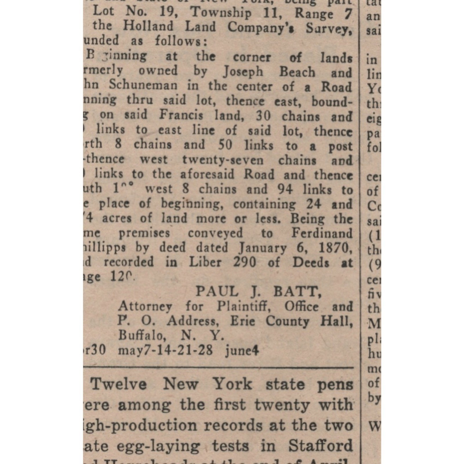 Grand Island Bus Line 1938 Newspaper Clipping Buffalo NY Niagara Greyhound Depot