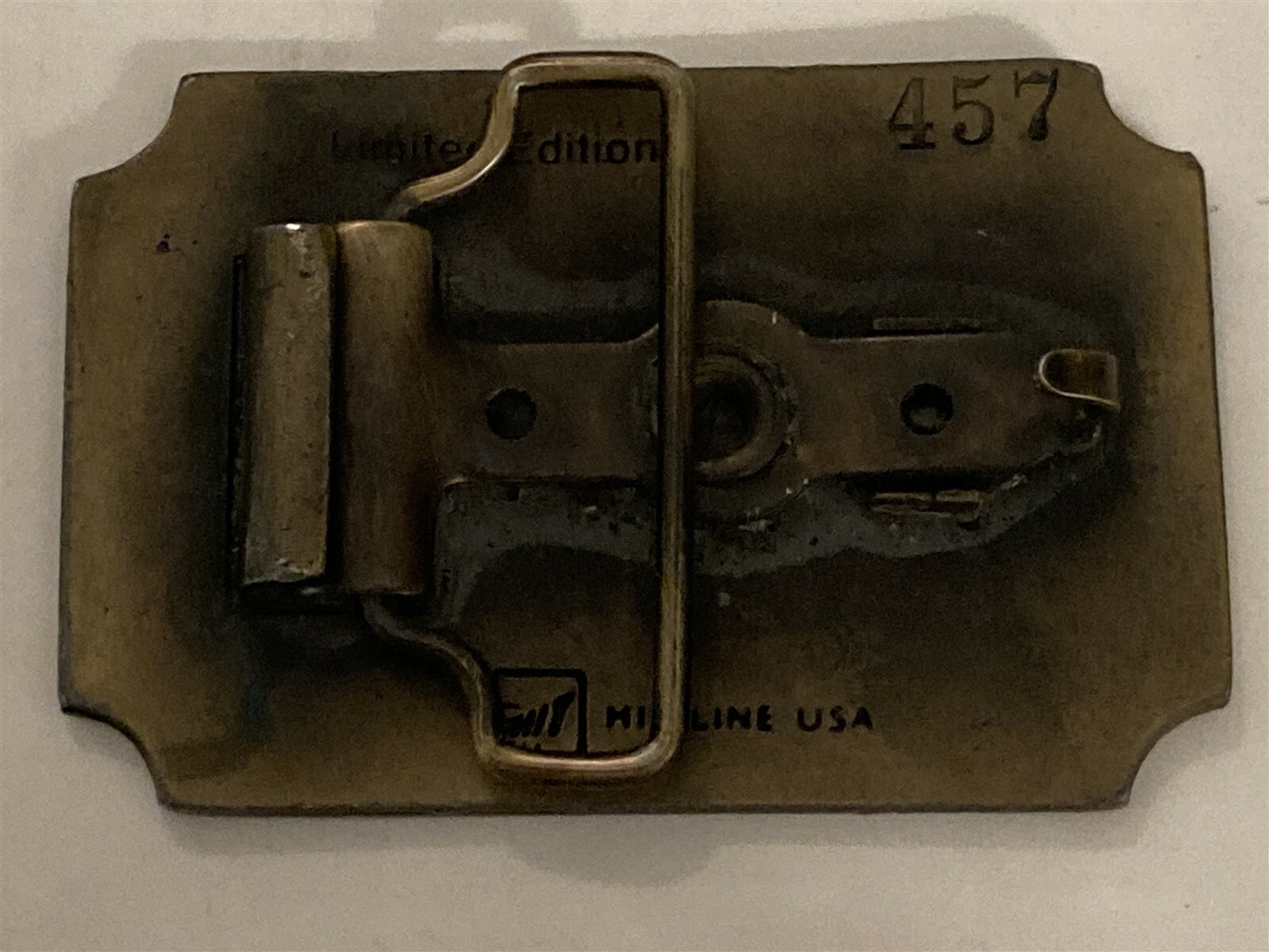 1970’s US Post Office Belt Buckle Northeast Region Energy Efficient Driver Vtg