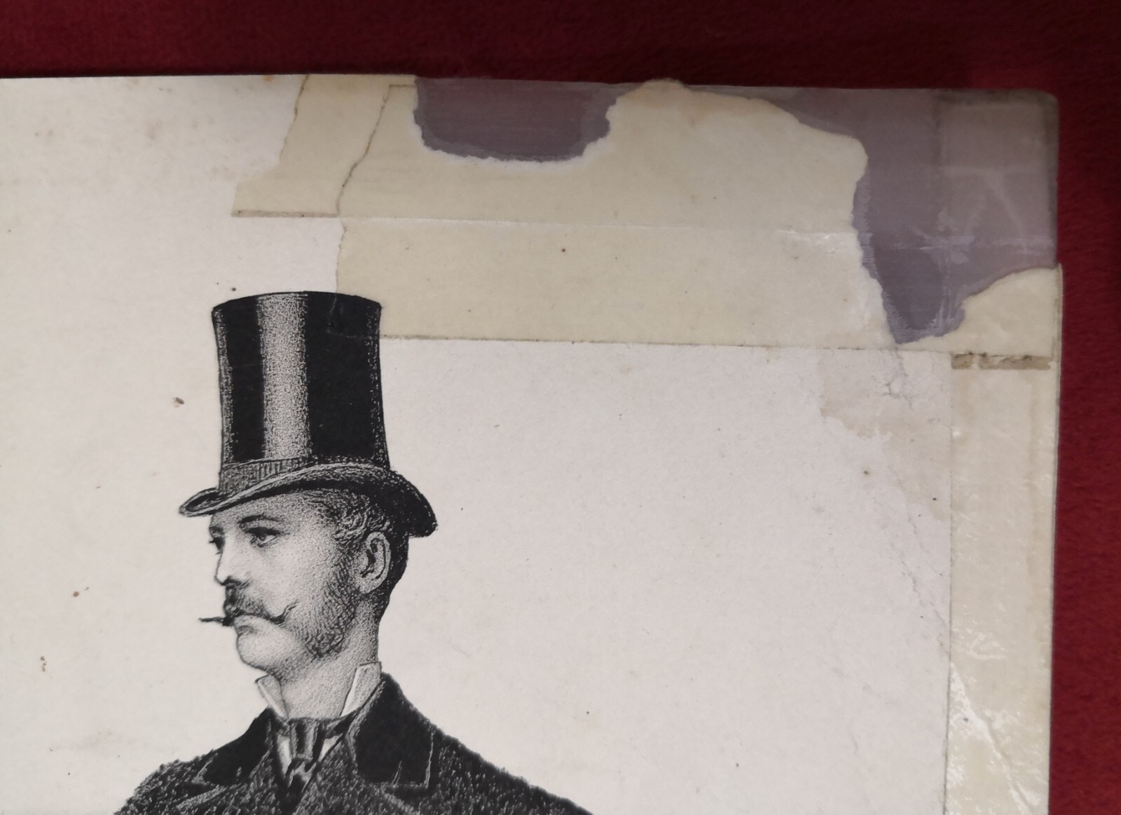 TWO ORIGINAL 19th Century FRENCH ANTIQUE PRINTS – MEN’S FASHION (Set D)