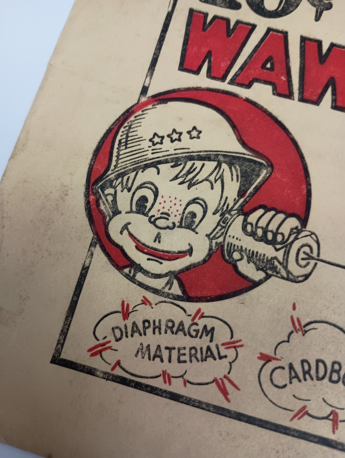 1940s Jr. Yank’s Hawky-Tawky String Phone Kit – Vintage Toy – WWII Era