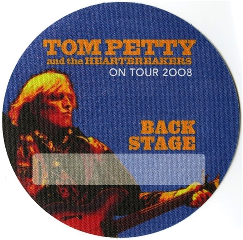 Tom Petty & the Heartbreakers 2008 concert tour All Access Backstage Pass