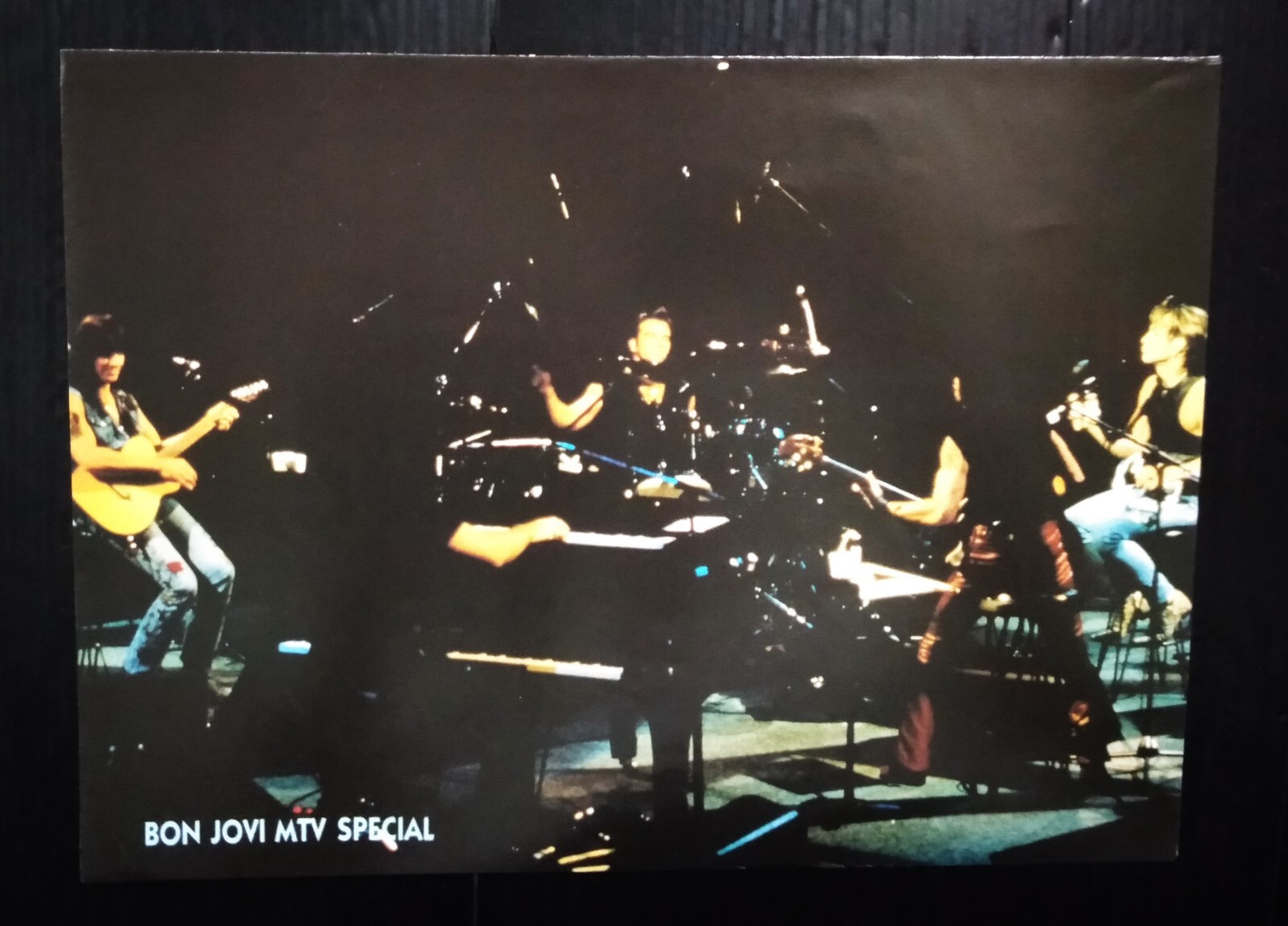 C5090 Bon Jovi King’s X Vintage Thailand ONLY 1 COLOR PAGE MEGA RARE!!!