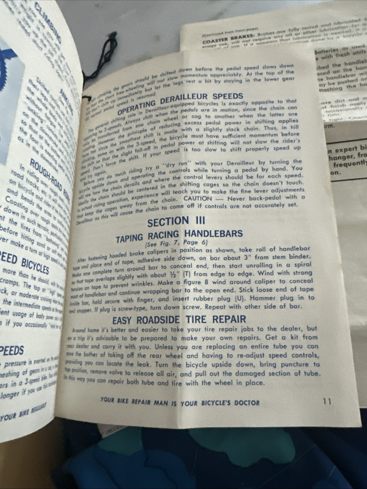 How To Assemble Adjust And Maintain Your Lightweight Bicycle Manuals Vintage