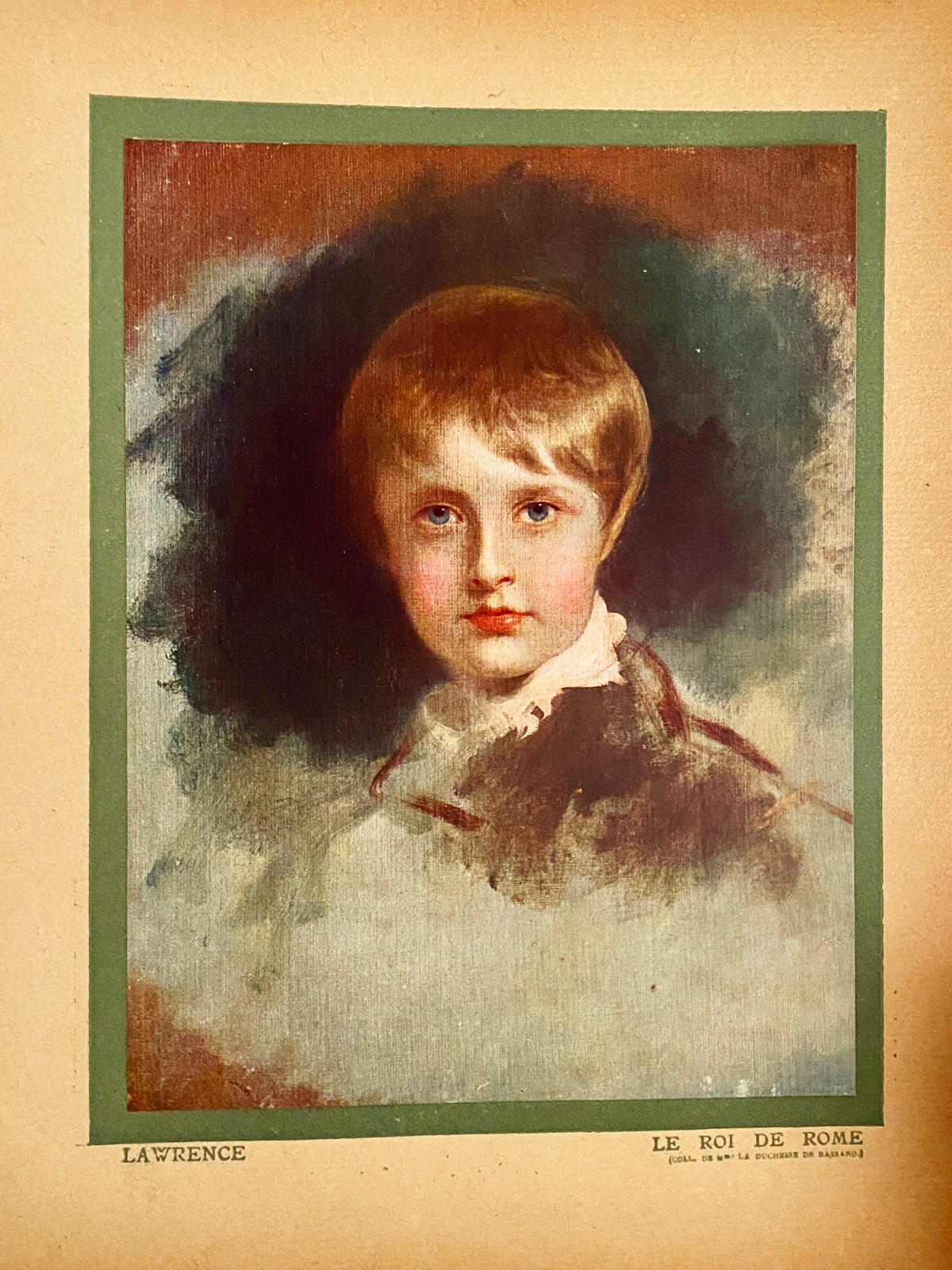 Napoleon Chromolith0 1920 – The King Of Rome – Lawrence