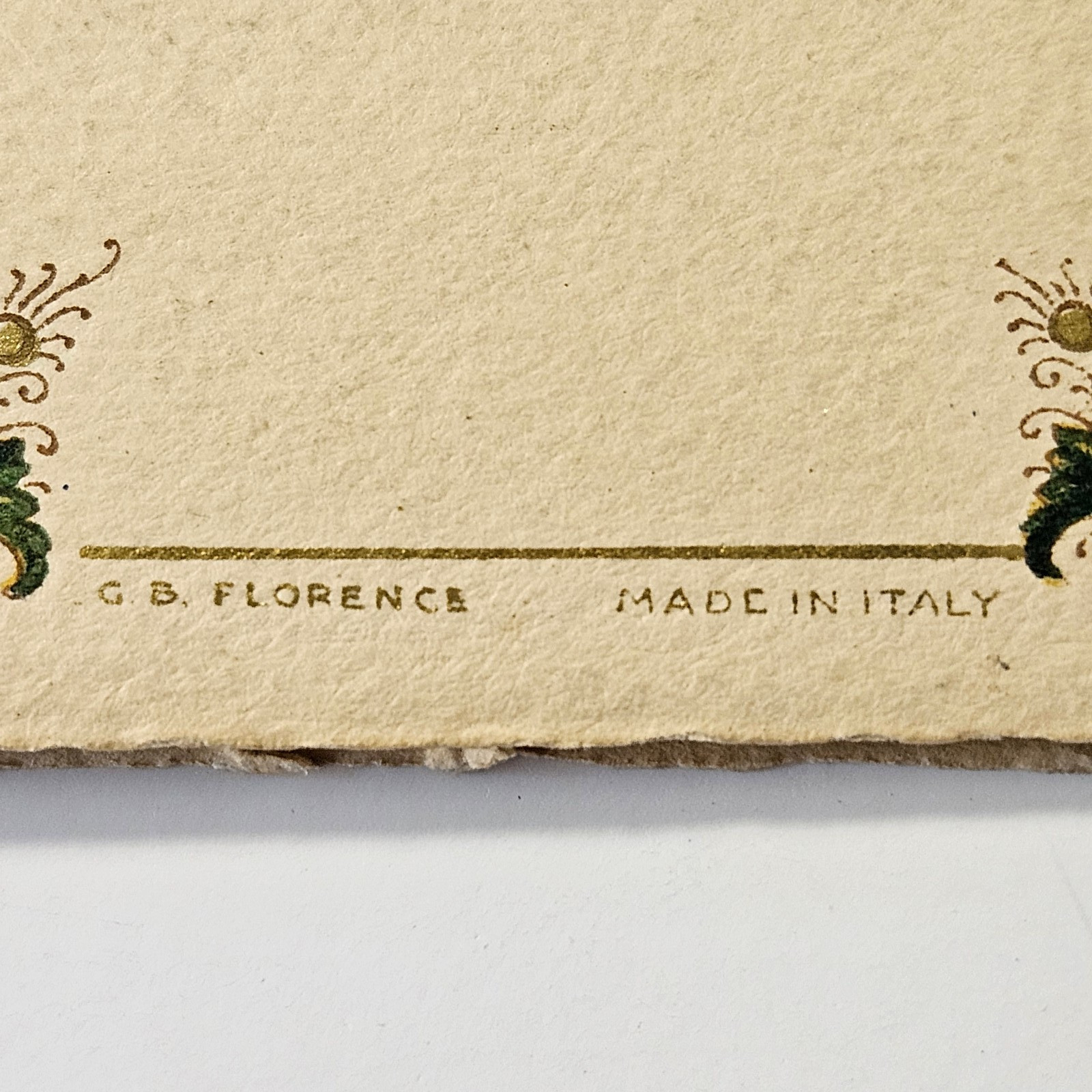 3 Vintage Different Graphic’s Shopping Note Pads Made In Italy