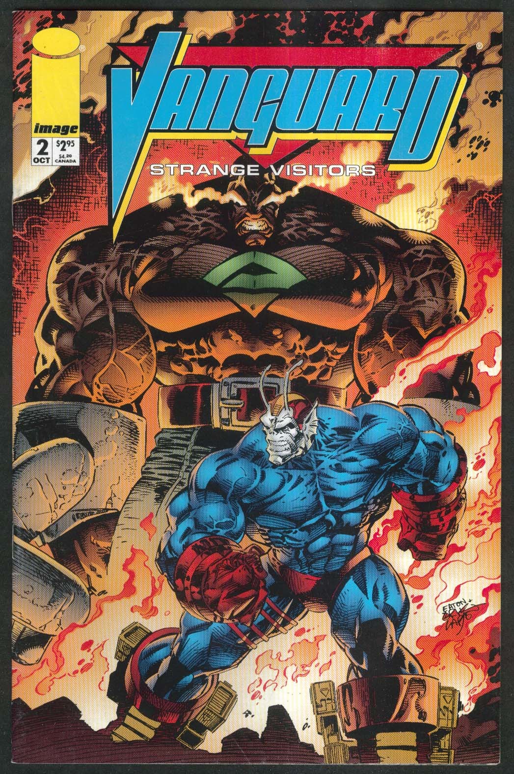 VANGUARD #2 Image comic book 10 1996 1st Printing