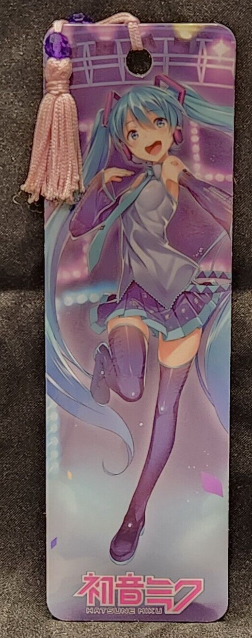 Hatsune Miku CV01 Premier Dance Crypton Future Media Bookmark with Tassel