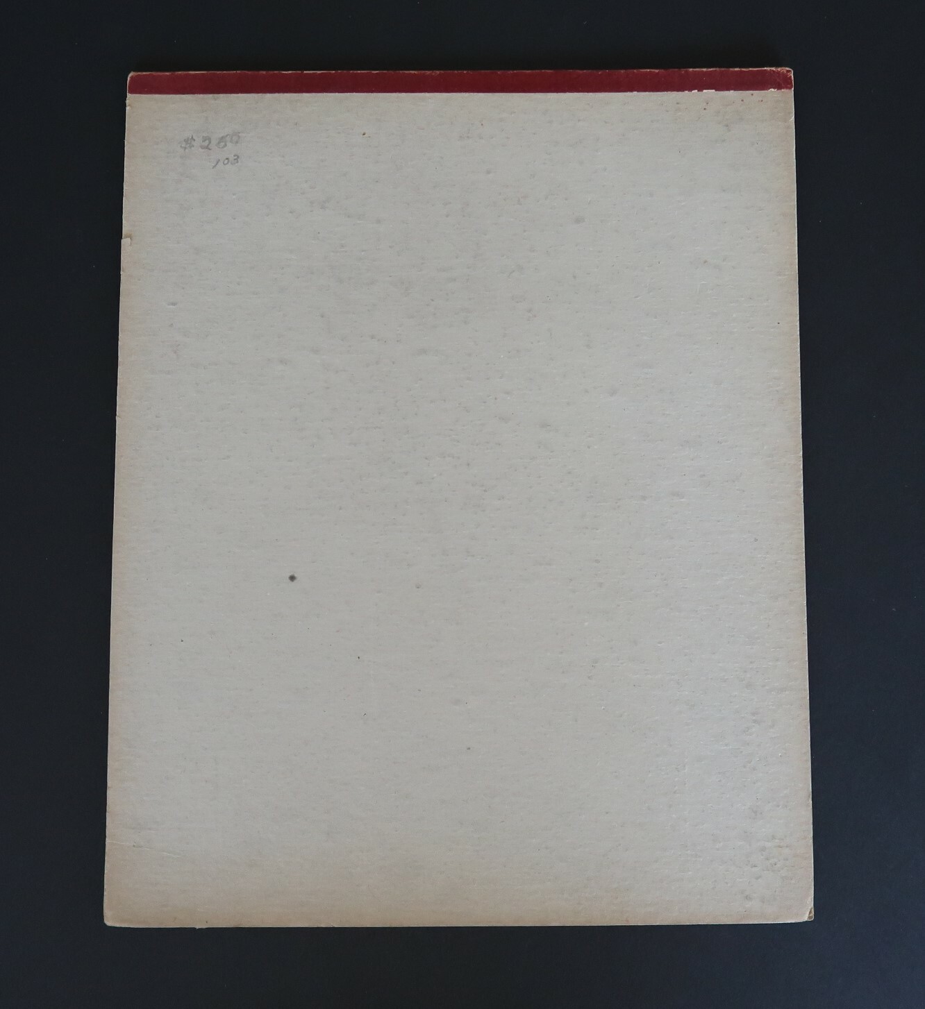 Vintage Osborn Paper Co. The Double Q Examination Composition Lined Notepad