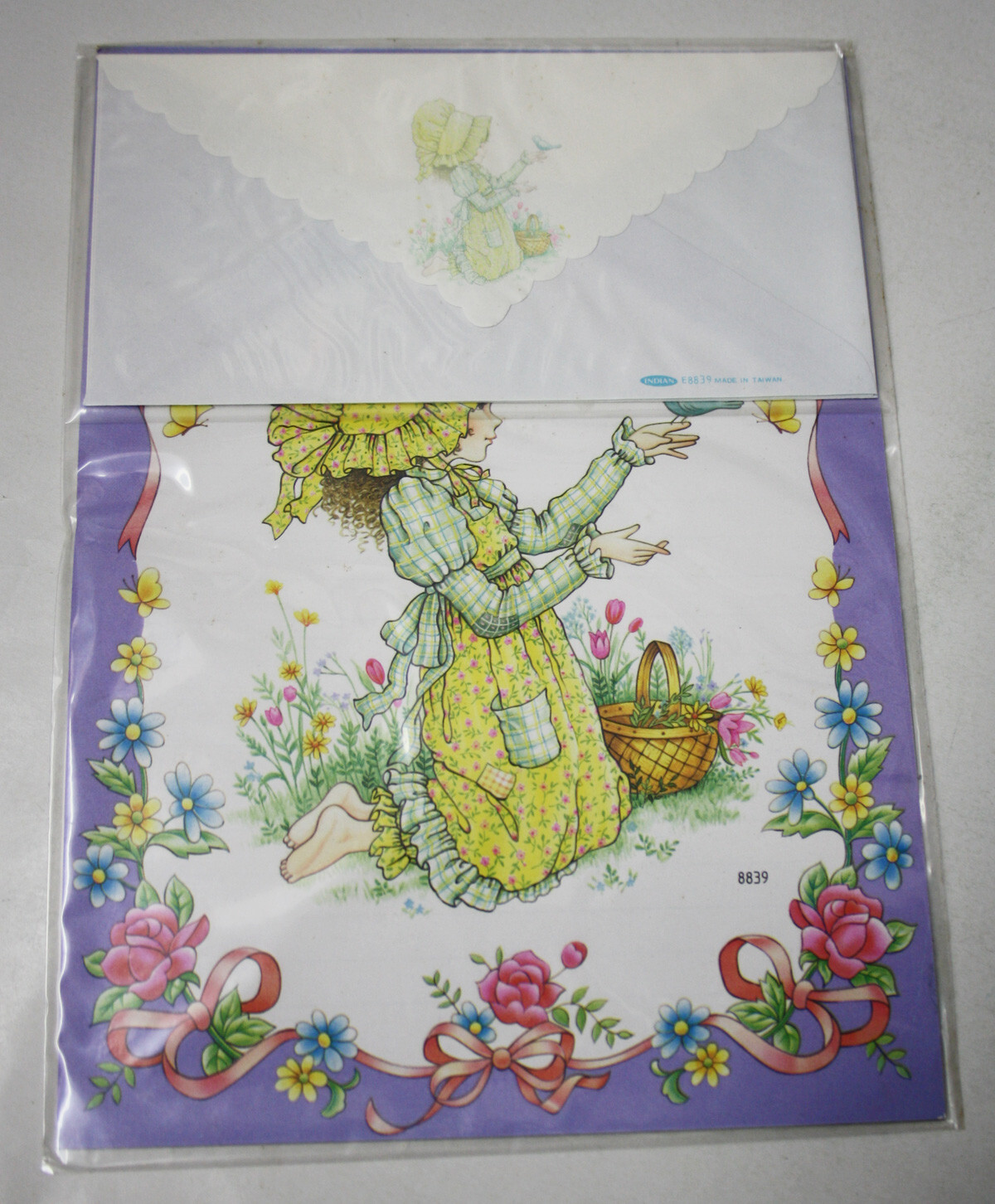 VINTAGE 80’S SARAH KAY AROMATIC PERFUMED ENVELOPES PAPER LETTER SET TAIWAN NEW C