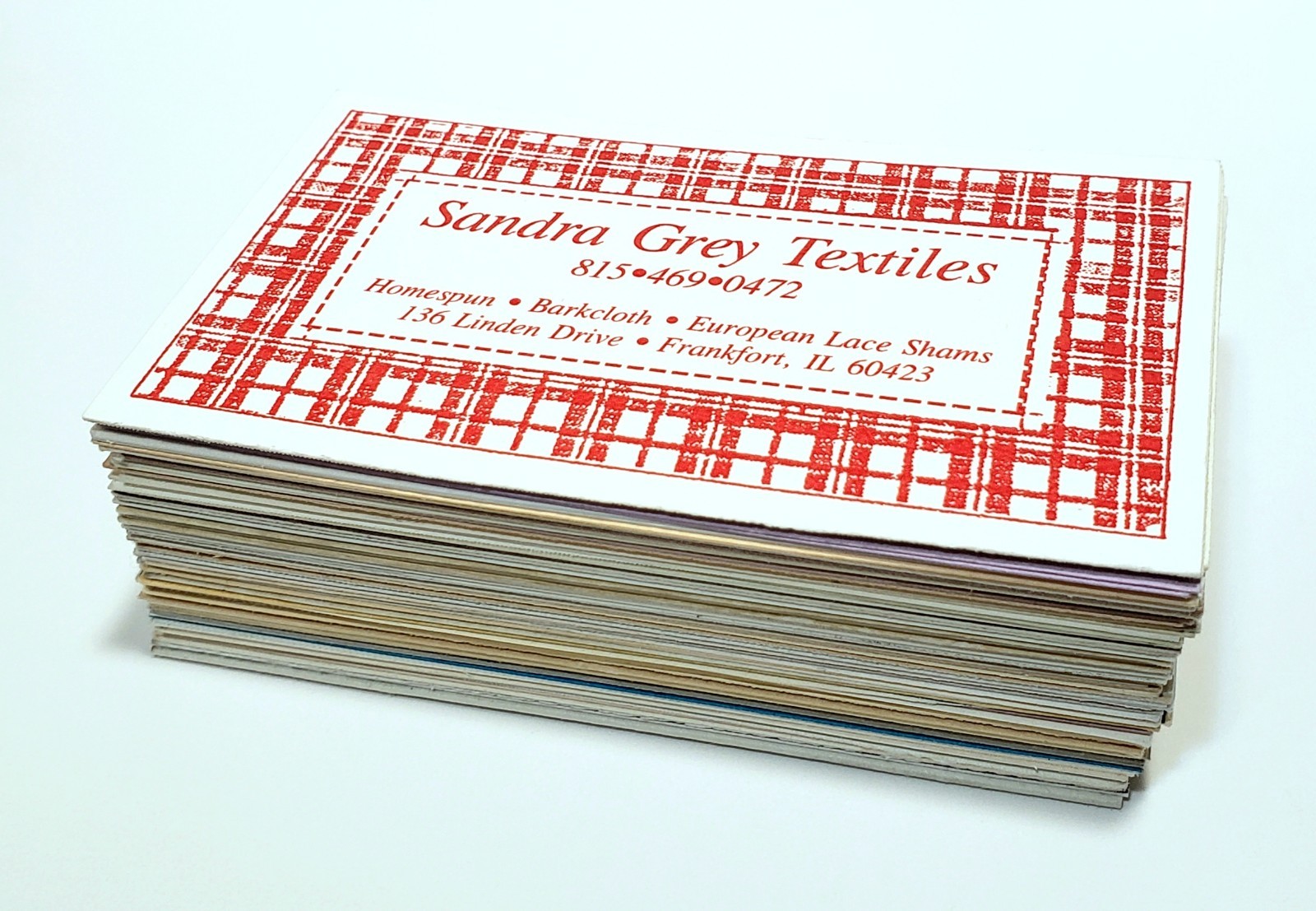🔥 LOT of 100 Misc. BUSINESS CARDS w/ BORDERS for BUSINESS CARD COLLECTION L10
