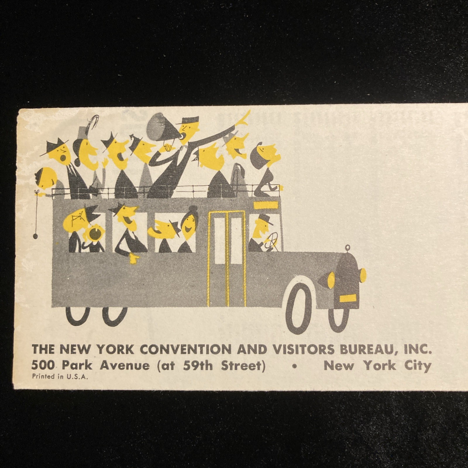 VTG New York City Calendar Of Events Spring 1949 Travel Brochure Visitors Bureau