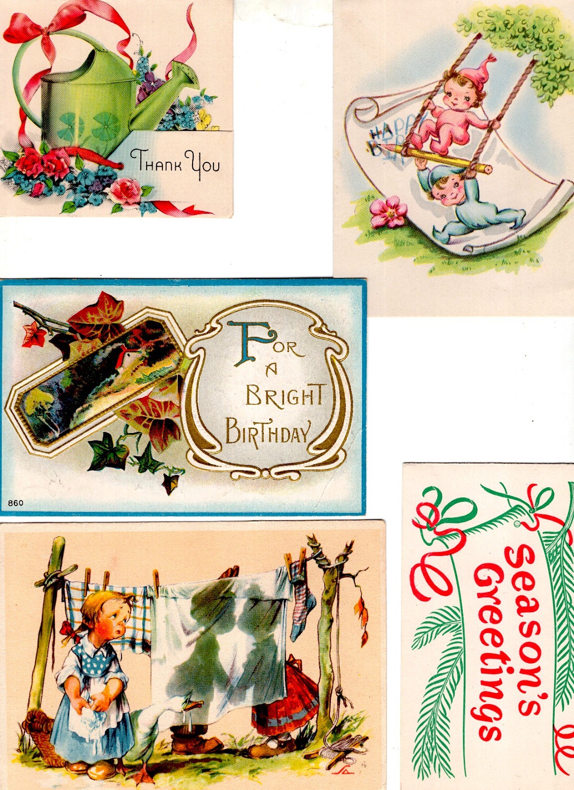 Euphemera Assorted Vintage Paper Photos Cards Postcards Cutouts Lot of 50+