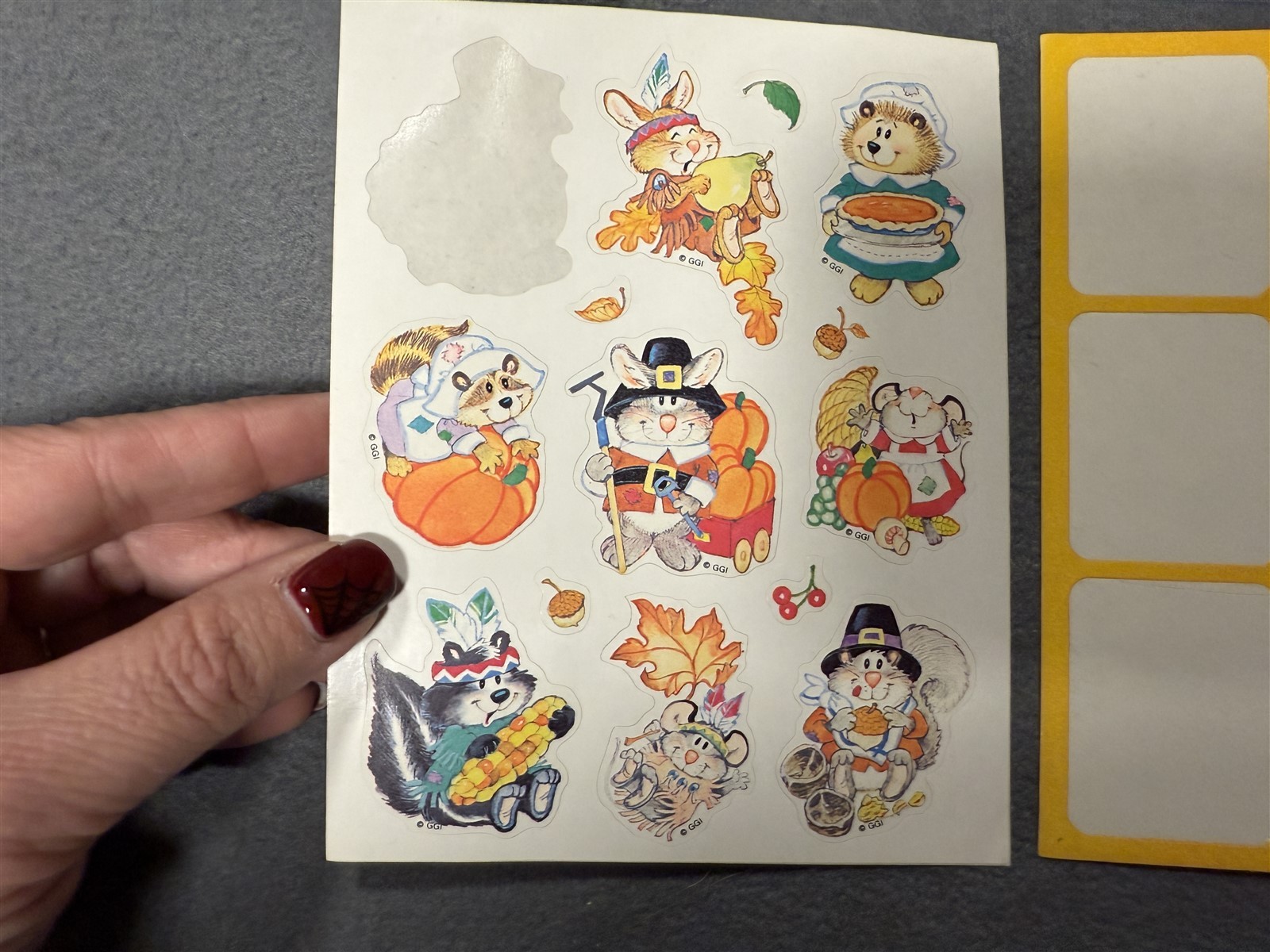 #1 VINTAGE LOT OF STICKERS 80’S 90’S STICKER SHEET LOT OF 15