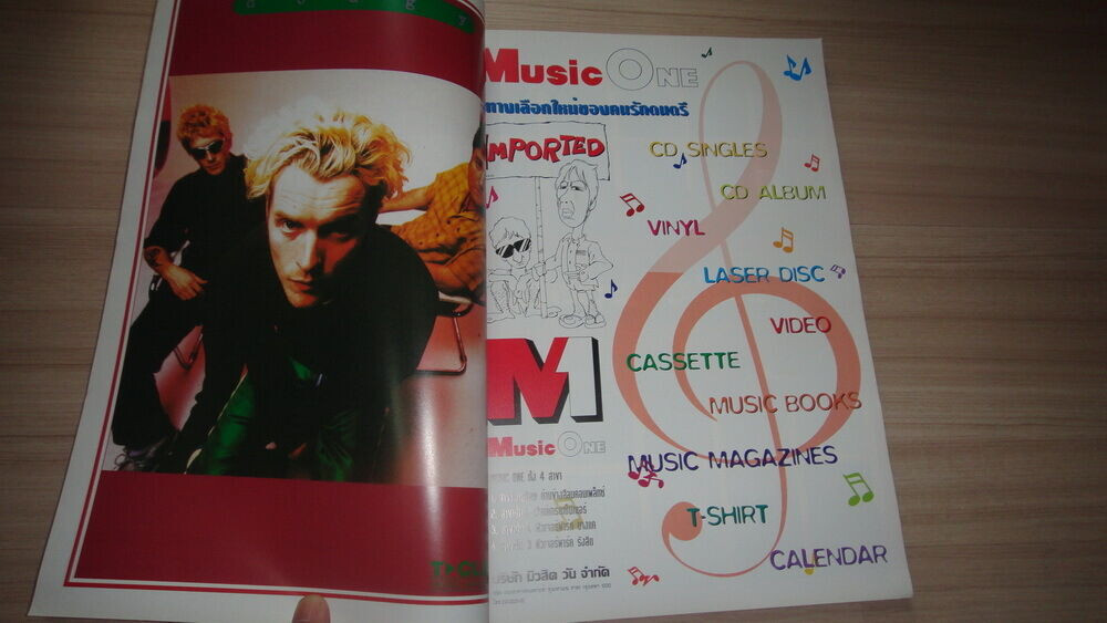 Suede THAI Magazine Radiohead Dodgy Beck REM. ASH Cher Tina Tutner Sheryl Crow