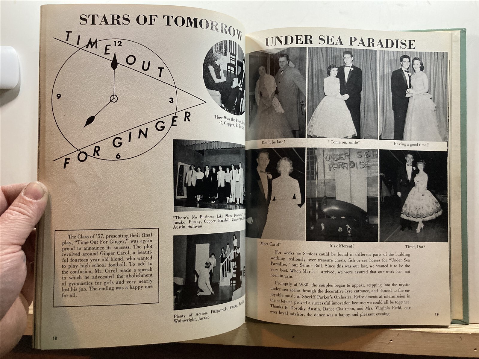 1957 Florence Township Twp High School Annual Yearbook Burlington County NJ