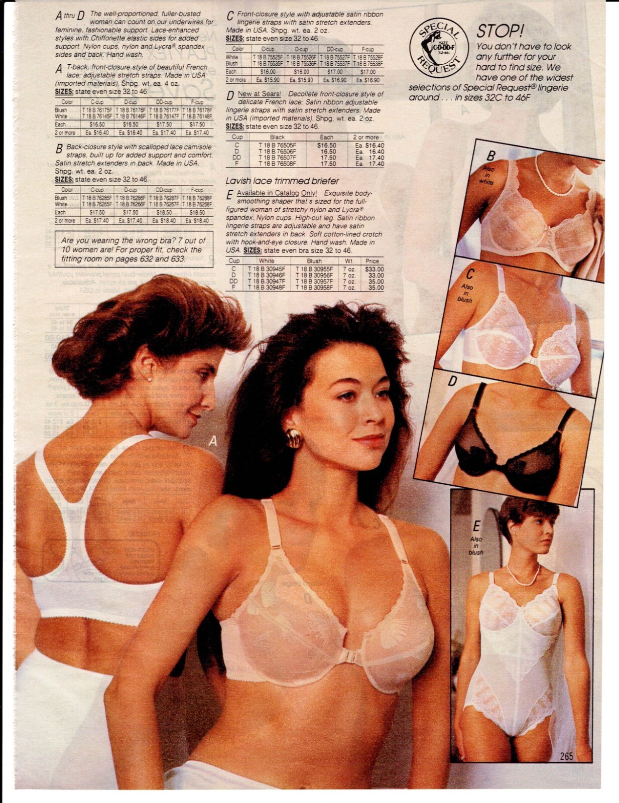 VINTAGE 80’S HUGE LOT BRAS PANTIES GIRDLES PHOTO CATALOG ADS PRINTS
